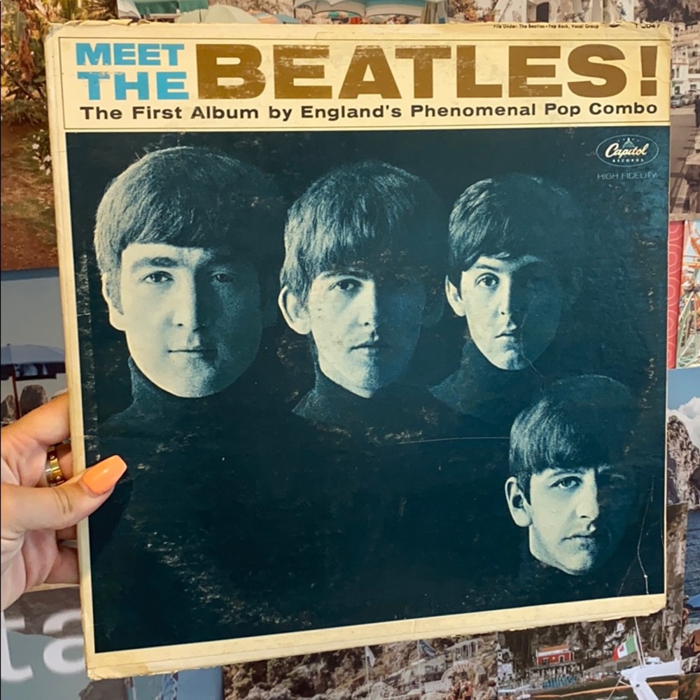 the beatles “meet the beatles” record